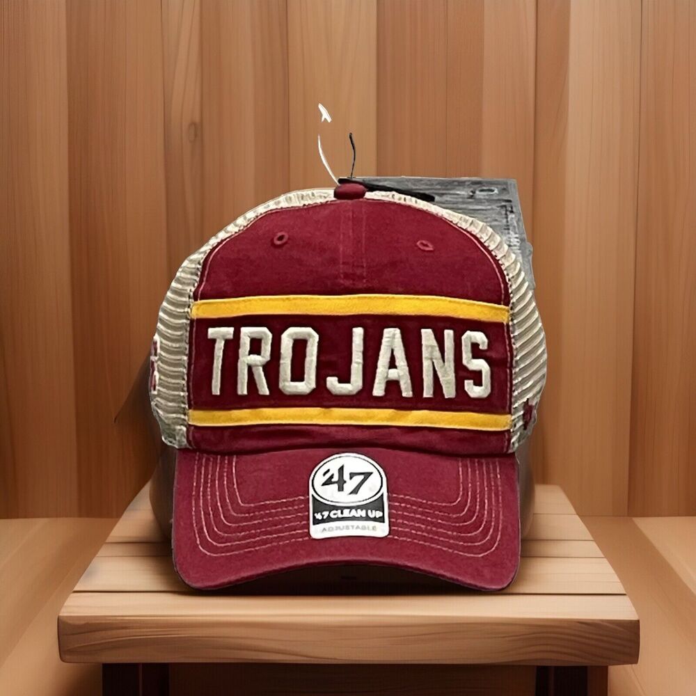 USC Trojans '47 Brand Clean Up Adjustable Hat Southern Cal Strapback